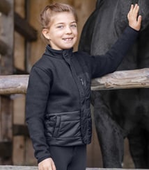 Dětská jezdecká bunda Lucky Milu Waldhausen tmavě modrá - bunda 3