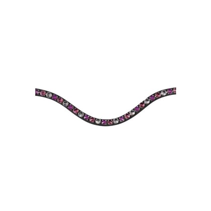 Čelenka HKM Cherry sytě růžové kamínky s bílými