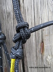 Ohlávka STANDARD "NEW" - ČERNÁ - cerna 2