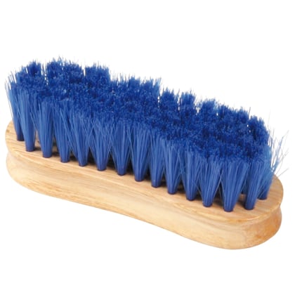 Kartáč na hlavu 12cm modrý