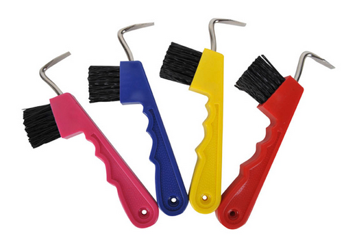 Kopytní háček s kartáčkem mix barev