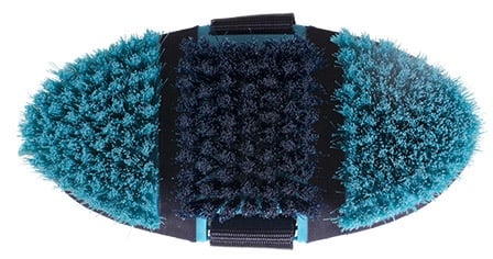 Kartáč středně jemný FLEXI ohebný tyrkys