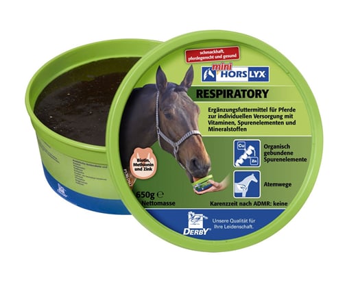 Liz pro kašlající koně 650g Horslyx Respiratory