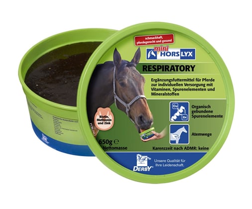 Liz pro kašlající koně 650g Horslyx Respiratory
