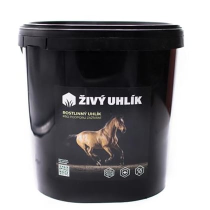  Živý uhlík, 1,6 kg (schvácení, trávení)