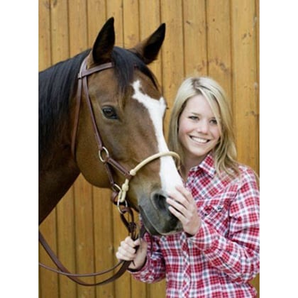 Westernový Sidepull Bezudidlová uzdečka