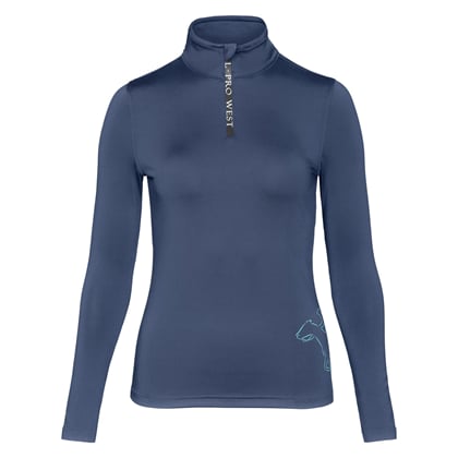 Dámské funkční triko L-pro West modré