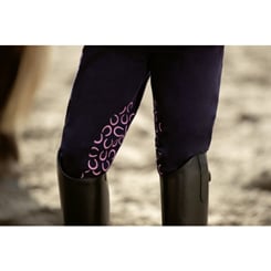 Dětské jezdecké legíny -Pink Pony- tm.modré - leginy pony 5