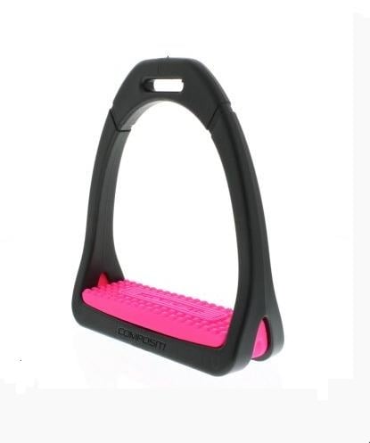 Třmeny Compositi 12cm pink