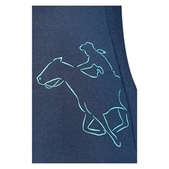 Dámské funkční triko L-pro West modré - triko 3