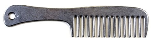Hřeben na hřívu hliníkový 