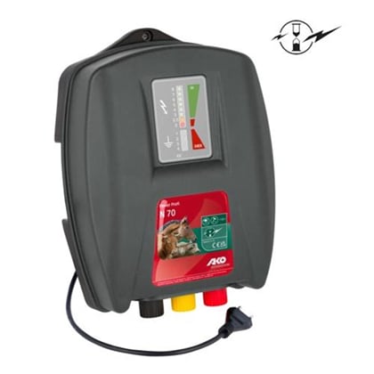 Zdroj pro elektrický ohradník AKO Power Profi N 70, LED kontrol, 5 J