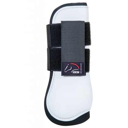 Šlachovky, kamaše HKM Premium bílo/černé