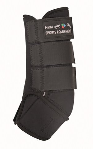 Kloubkové kamaše HKM Colour černé