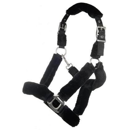 Ohlávka s beránkem Teddy Well-Style černá