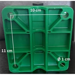 Napáječka plastová s mosazným ventilem - napajecka 2