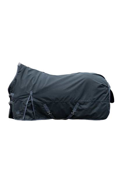 HKM výběhová deka Glasgow 1200D, vyšší krk, fleece, černá