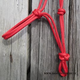 Ohlávka STANDARD "NEW" - ČERVENÁ