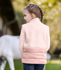 Dětská vesta Lucky Milu Waldhausen světle růžová - vesta pink 3