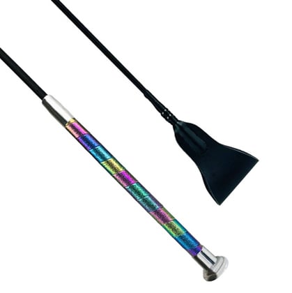 Jezdecký bičík Rainbow 65cm