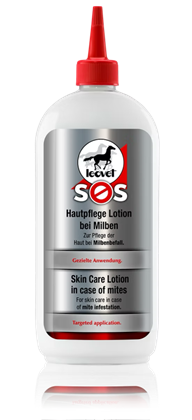 Hojivé mléko na péči o porušenou kůži, při letní vyrážce a při napadení roztoči SOS Hautpflege Lotion