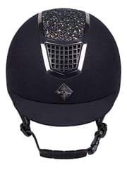 Jezdecká přilba FP Quantinum Galaxy třpytky černá - helmet galaxy 2