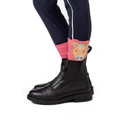 Jezdecké podkolenky HKM -Maui- pink - ponožka pink 2