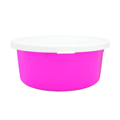 Plastová dóza na pamlsky 2l růžová