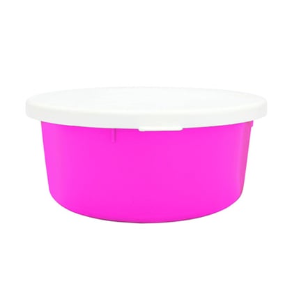 Plastová dóza na pamlsky 2l růžová