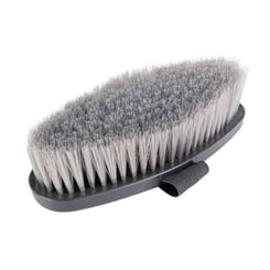 Kartáč středně jemný s kamínky modrý - kartac white 2