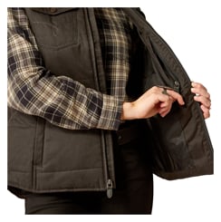 Westernová dámská vesta ARIAT -Grizzly- black - vesta ariat 1