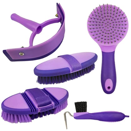 sada na čištění 5ks fialová