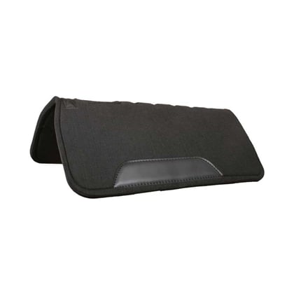 Westernová plstěná deka  černá