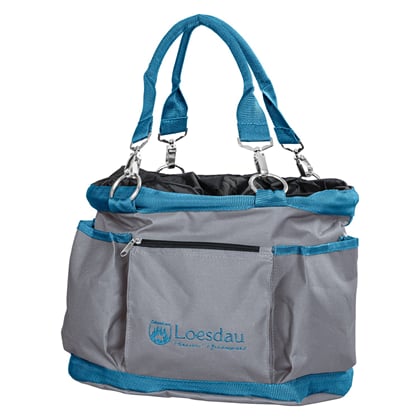 Taška na čištění Loesdau šedo/petrolejová