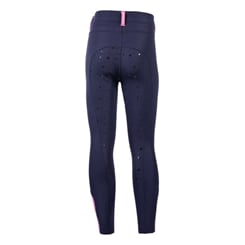 Dětské jezdecké legíny HKM -Pony Dream II- navy/pink - leginy pink 4