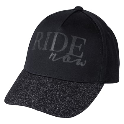 Kšiltovka Ride glitter black