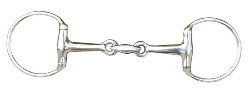 Udidlo oliva 16mm 2 x lomené masivní nerez HKM