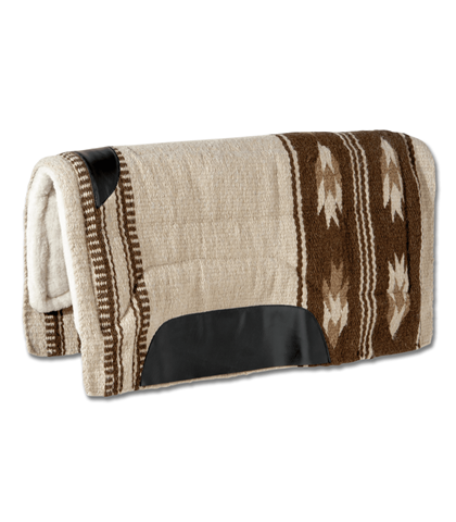 Westernová deka Utah brown beige