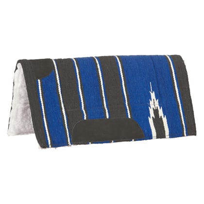 Westernová deka 81x81cm modrá