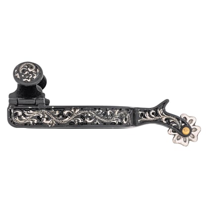 Ostruhy westernové L-pro West zdobené černé