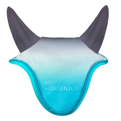 Čabraka na uši De Lux Ombre blue