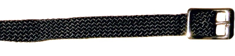 Řemínky na ostruhy nylonové-černé