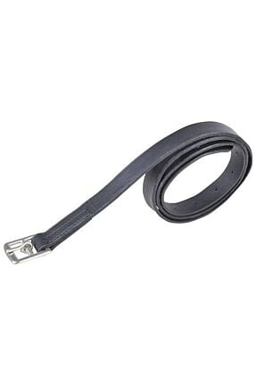 Třmenové řemeny kožené pár 2ks pro SHETTY 80cm černé