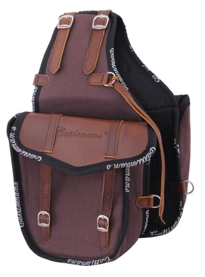 Zadní duo brašna Cattleman's  Brown