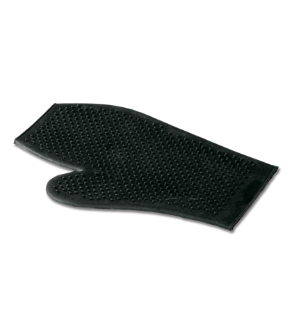 Čistící gumová rukavice černá