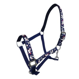 Ohlávka podložená UNICORN tmavě modrá