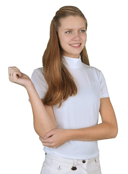 Jezdecké závodní triko HKM funkční prádlo