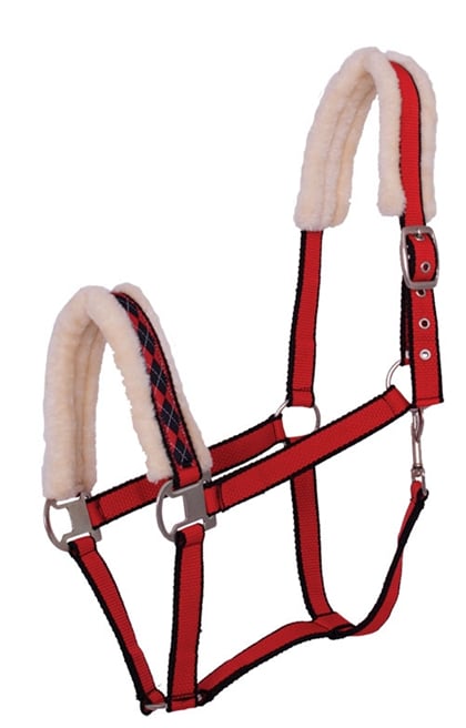 Ohlávka Fair Play Latina červená