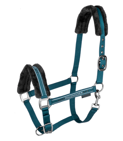 Ohlávka Elegant Waldhausen Petrolej