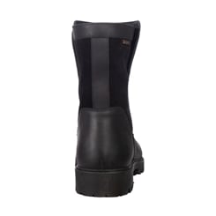 Kožené termoboty HKM -Preakness- short černé - termo cerne 4